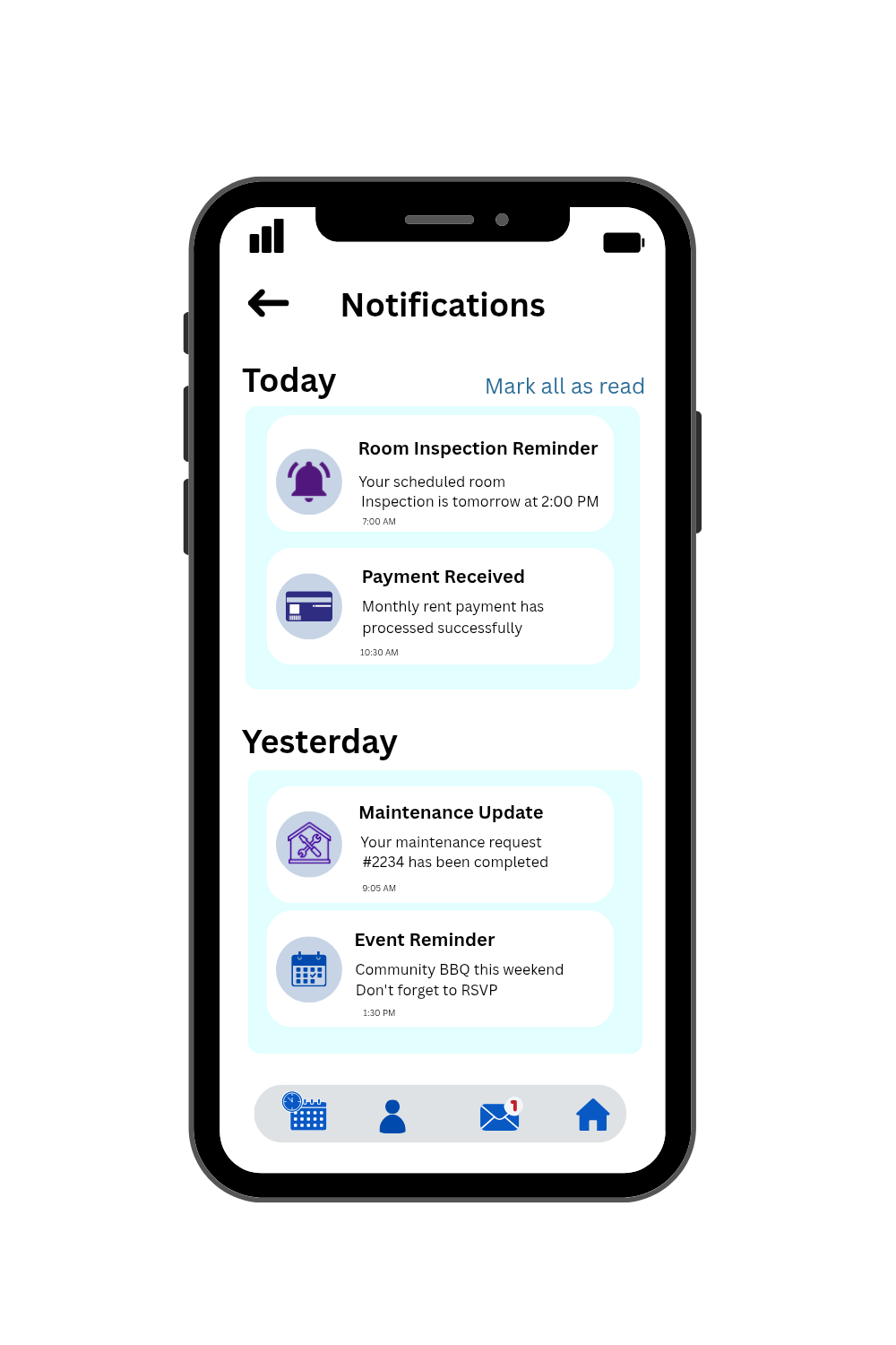 Prototype screen 1