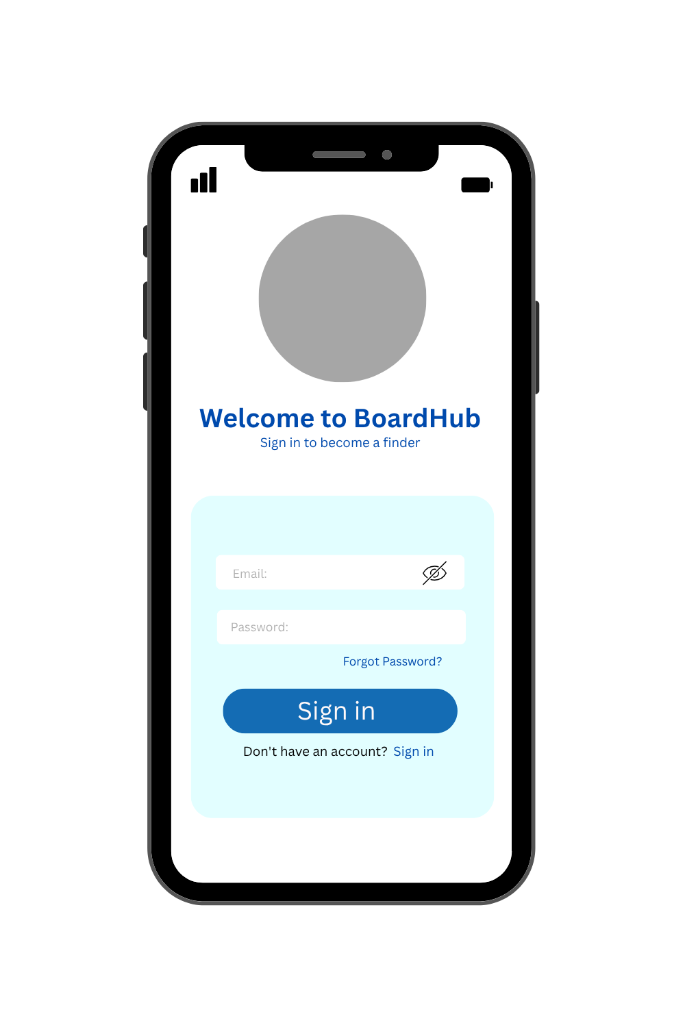 Prototype screen 5
