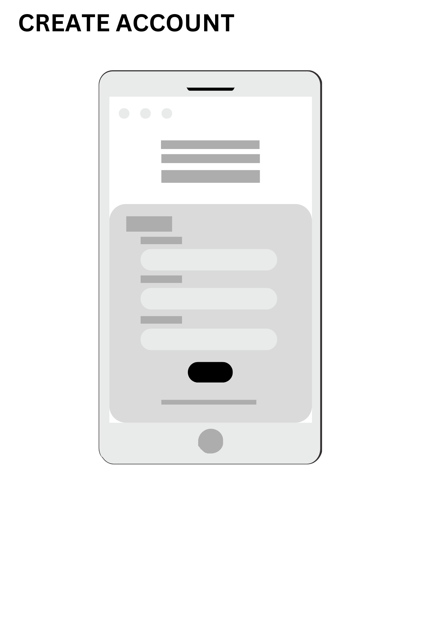 Wireframe screen 2